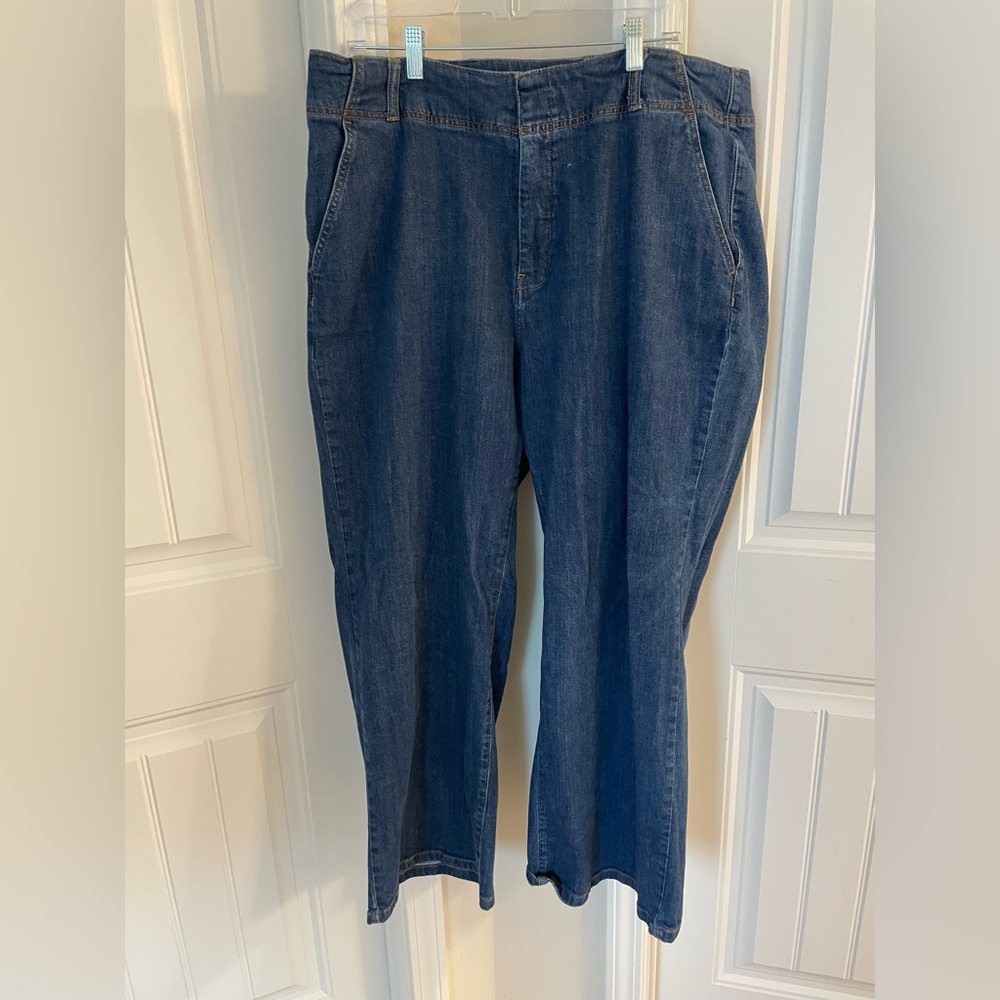 Anthropologie Pilcro Classic Trouser Indigo Jeans